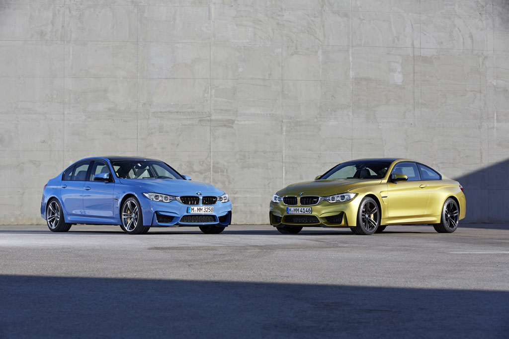 Nowe BMW M3 Limuzyna i nowe BMW M4 Coupe AutoBlog