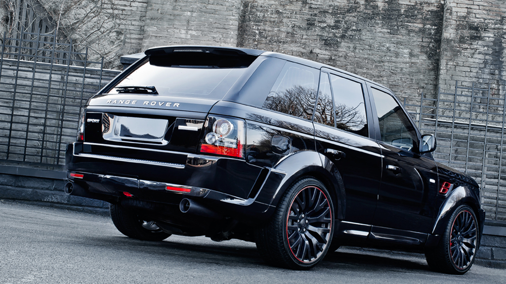 Czarny Range Rover według Kahn Design AutoBlog