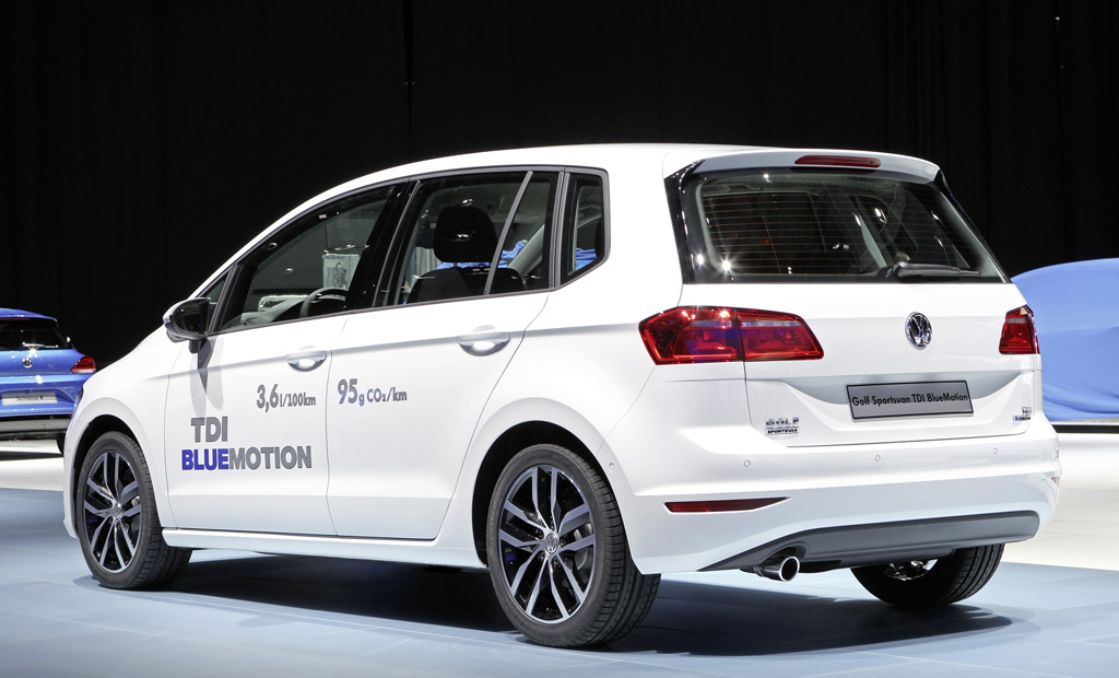 Volkswagen Golf Sportsvan kompaktowy van wśród Golfów