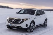 Mercedes-Benz EQC przechodzi zimowe testy