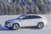 Mercedes-Benz EQC przechodzi zimowe testy