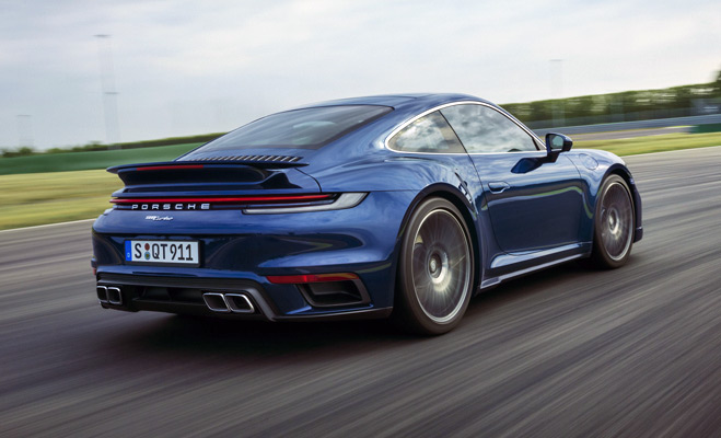 Porsche 911 Turbo z nowymi opcjami i wyższą mocą AutoBlog